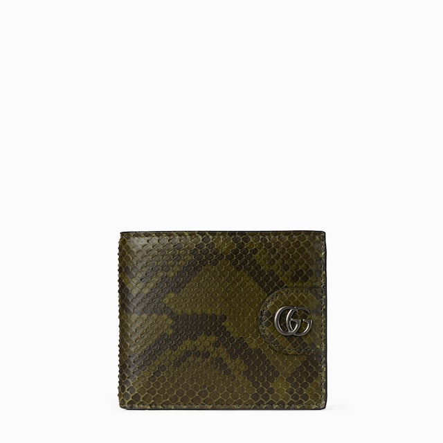 パイソン 二つ折りウォレット