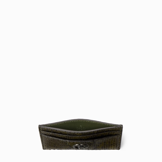 Kartenetui aus Pythonleder