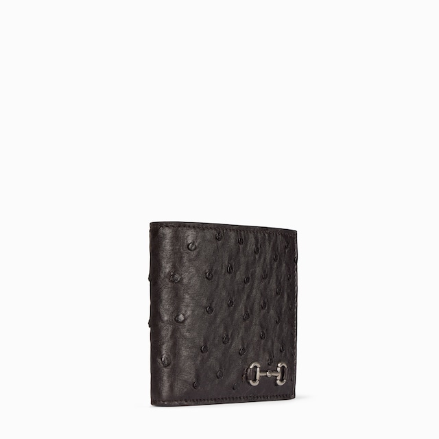 Cartera con dos pliegues y Horsebit