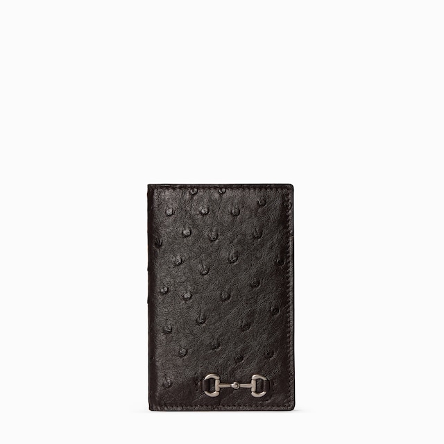 Long card case with Horsebit