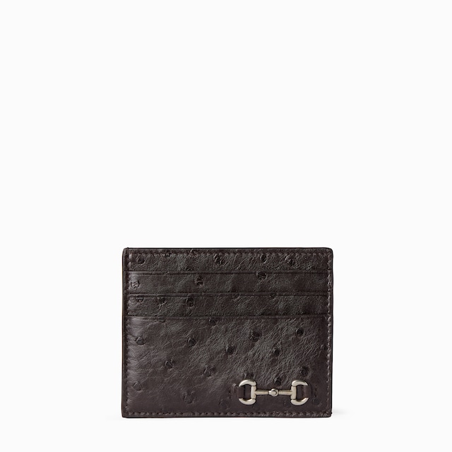 Card case with Horsebit