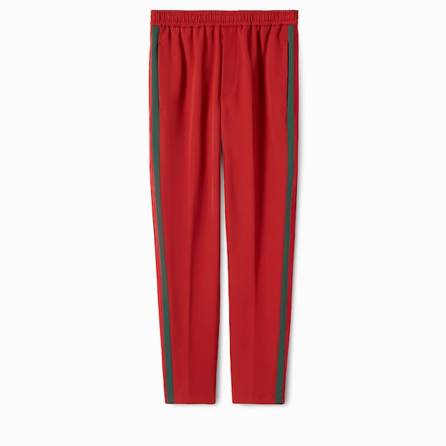 Stretch nylon sportswear pants with Web