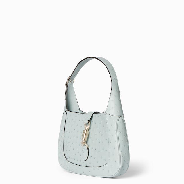 Gucci Jackie 1961 ostrich medium bag