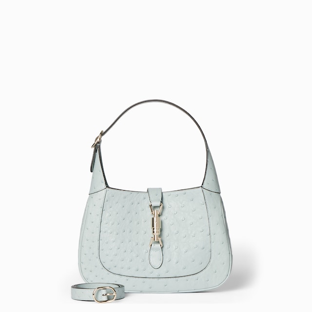 Gucci Jackie 1961 ostrich medium bag