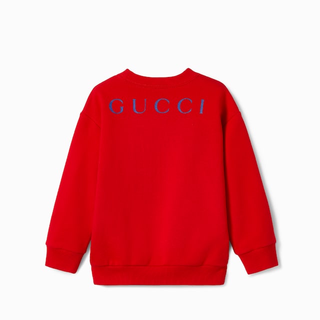 Children's cotton sweatshirt with print