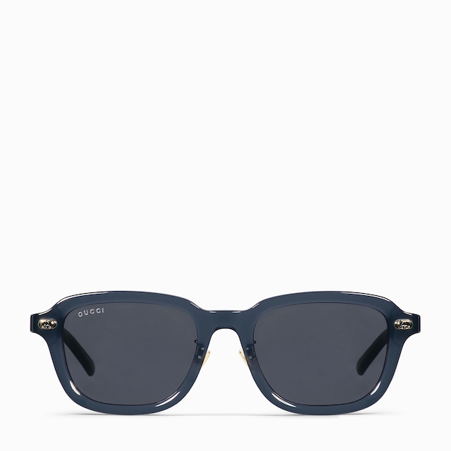 オーバルフレーム サングラス