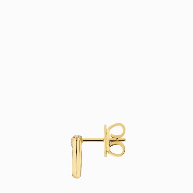 Gucci Horsebit diamond 18k stud earrings