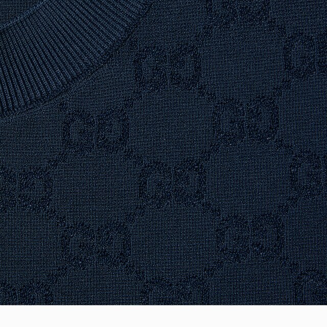 GG fine fabric jacquard top