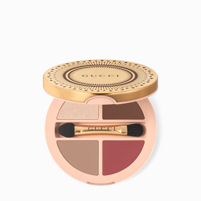 팔레트 드 보떼 콰티오 멀티-유즈 크림 앤 파우더 쿼드 아이 팔레트, 써머리나 브라운