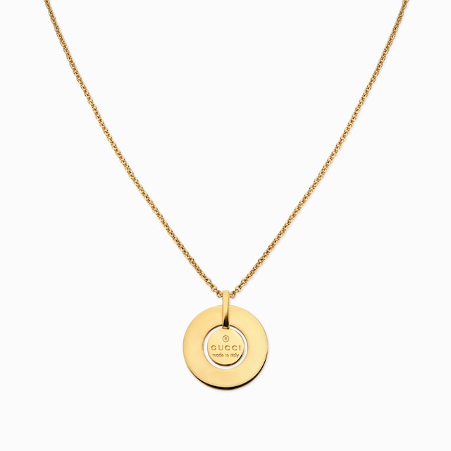 Collar con colgante Gucci Trademark
