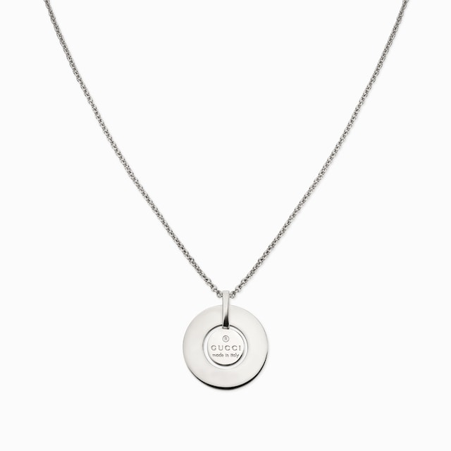 Collar con colgante Gucci Trademark