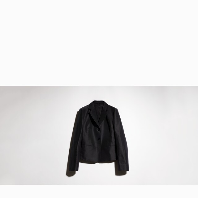 Fine silk faille jacket - image 4