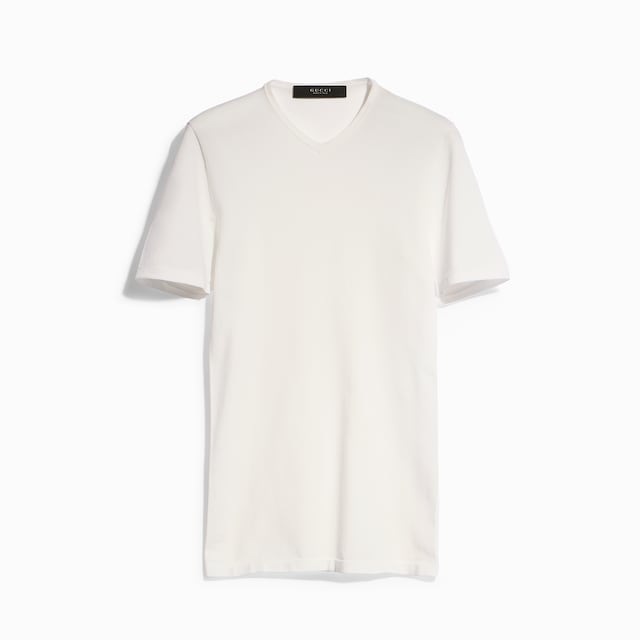 Stretch nylon T-shirt