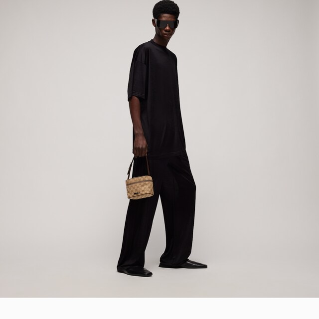 Oversize light silk jersey T-shirt - image 5