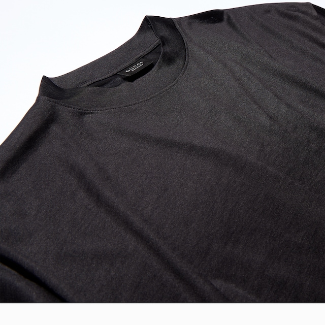 Oversize light silk jersey T-shirt - image 3
