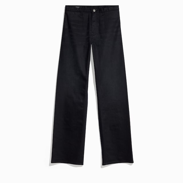Cotton denim pants