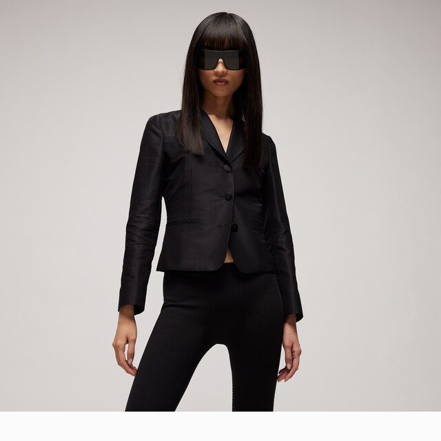 Fine silk faille jacket - image 2