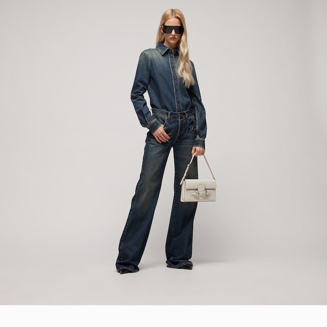 Horsebit Ristretto medium shoulder bag