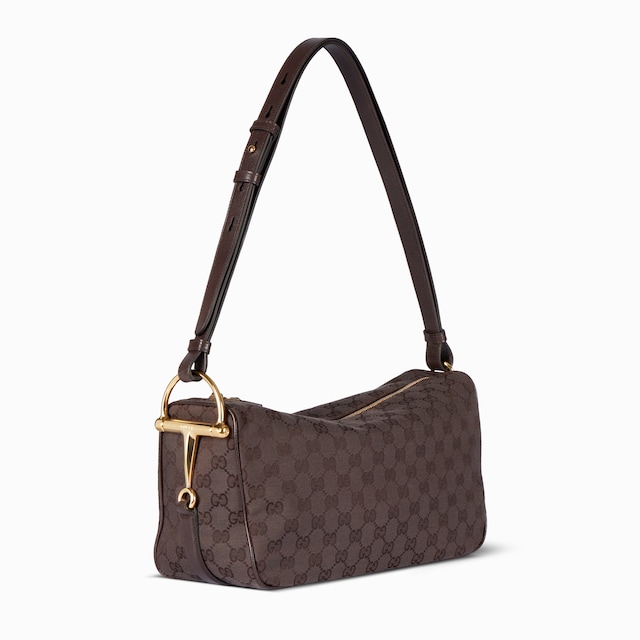 Borsa a spalla Gucci Half Horsebit misura media