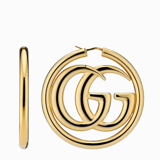 GG Marmont hoop earrings