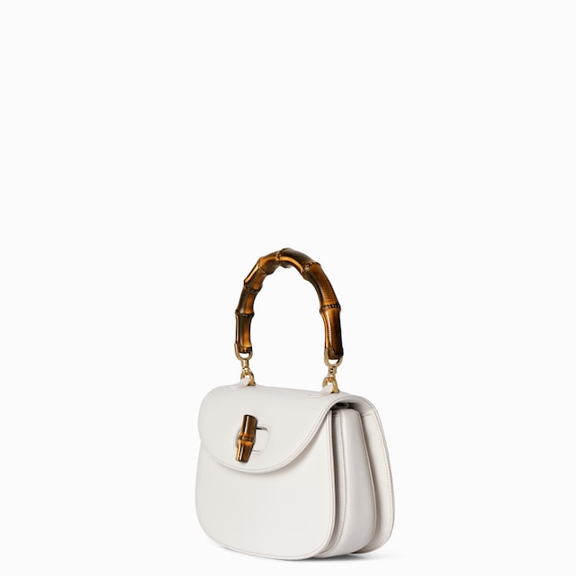 Gucci Bamboo 1947系列小号竹节手袋