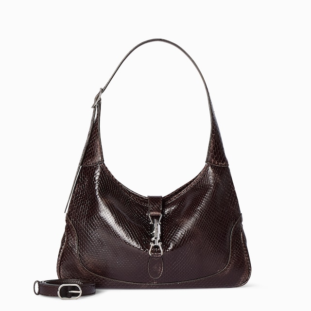 Gucci Jackie 1961 python medium shoulder bag
