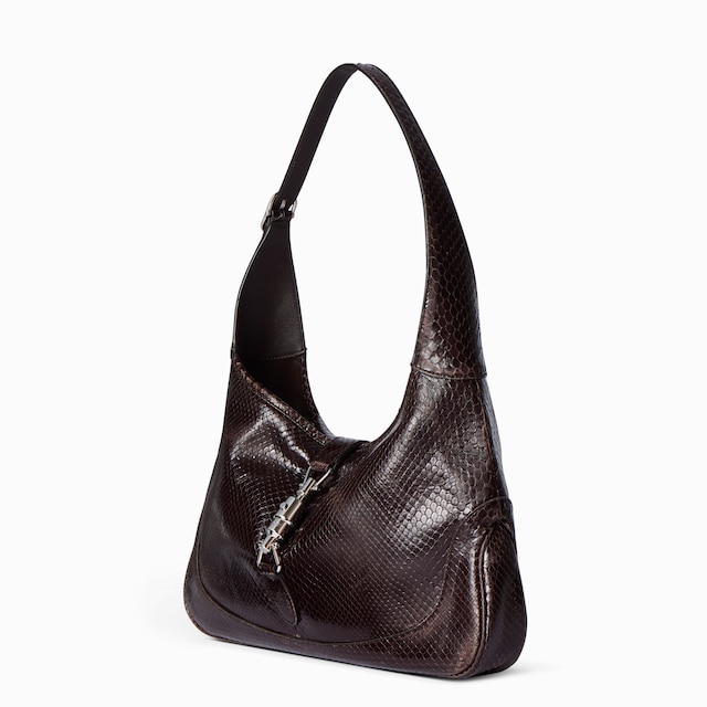 Gucci Jackie 1961 python medium shoulder bag