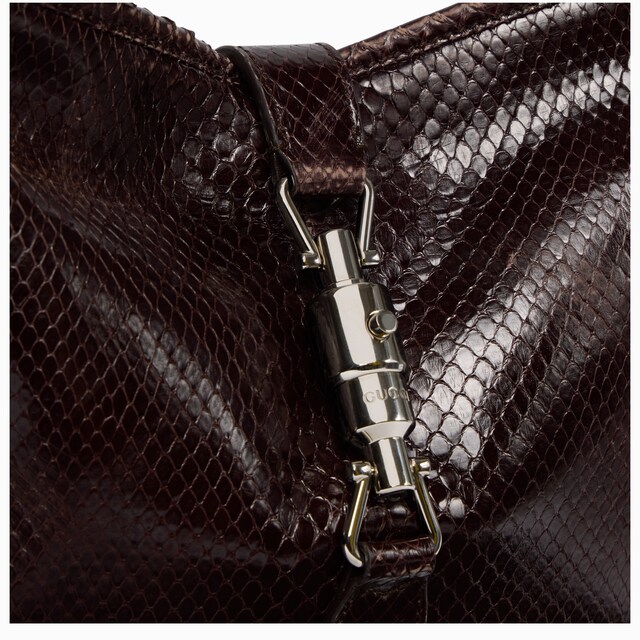 Gucci Jackie 1961 python medium shoulder bag - image 5