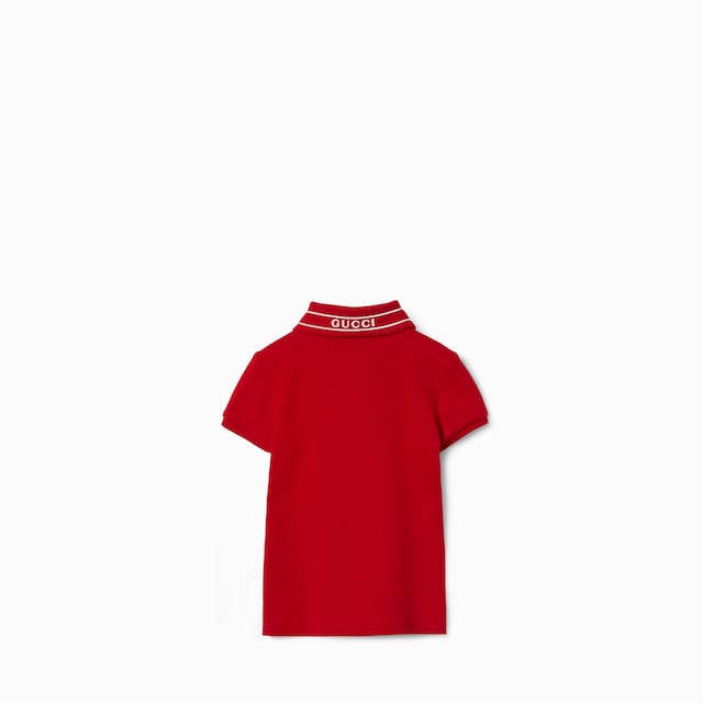 Baby cotton polo shirt