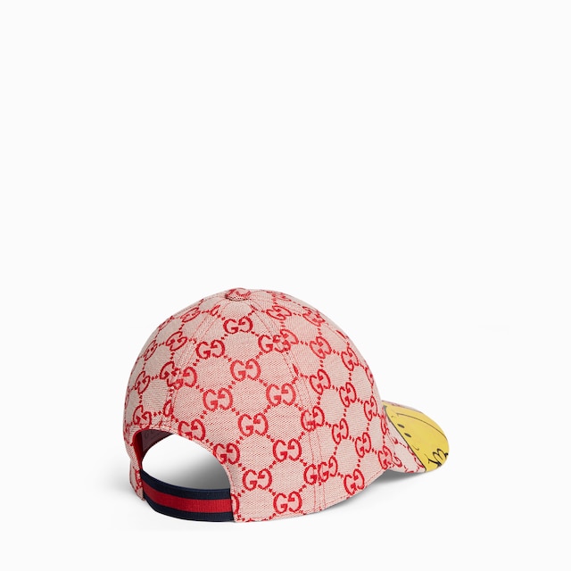 Children's GG canvas baseball cap