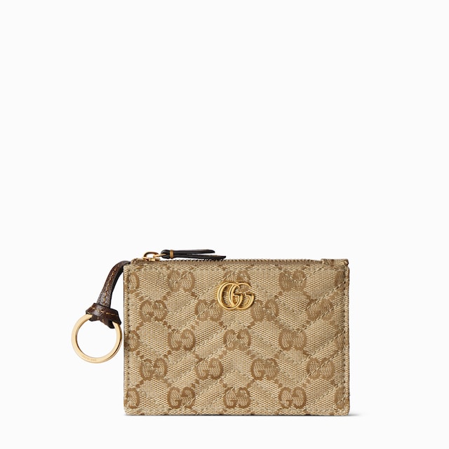 GG Marmont zip key pouch