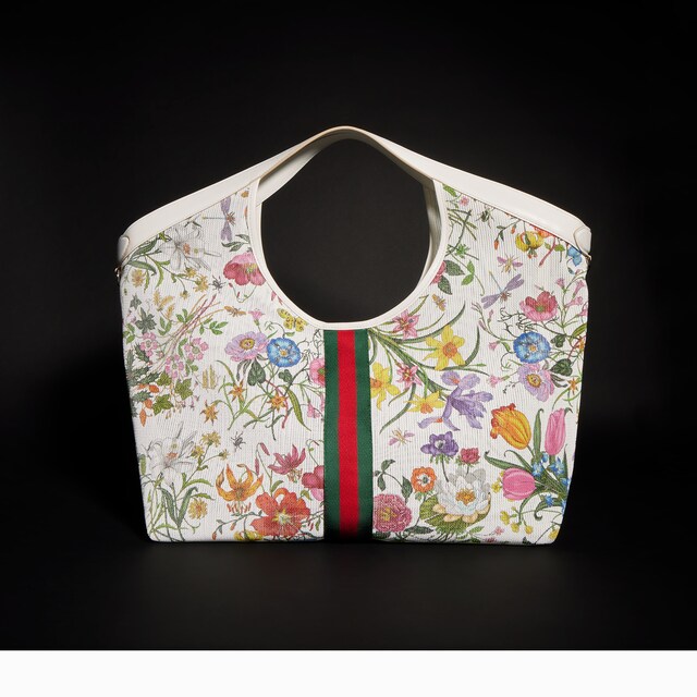 Gucci Giglio Flora large tote bag - image 3