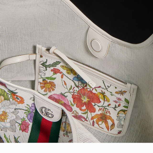 Gucci Giglio Flora large tote bag - image 4
