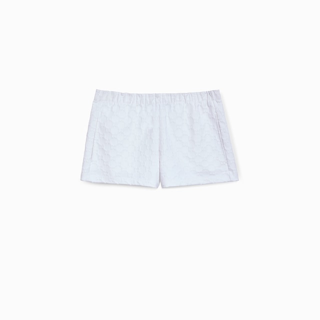 Short en jersey jacquard GG