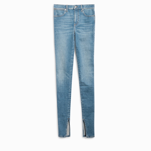 Pantalón de denim de algodón stretch