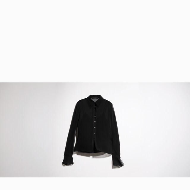 Light silk georgette shirt - image 3
