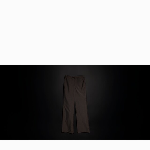 Pinstripe wool mohair pants - image 3