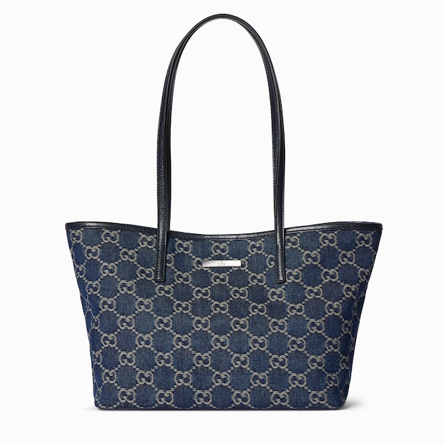 Small tote bag with Gucci plaque