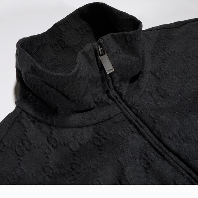 GG jersey jacquard zip jacket - image 3