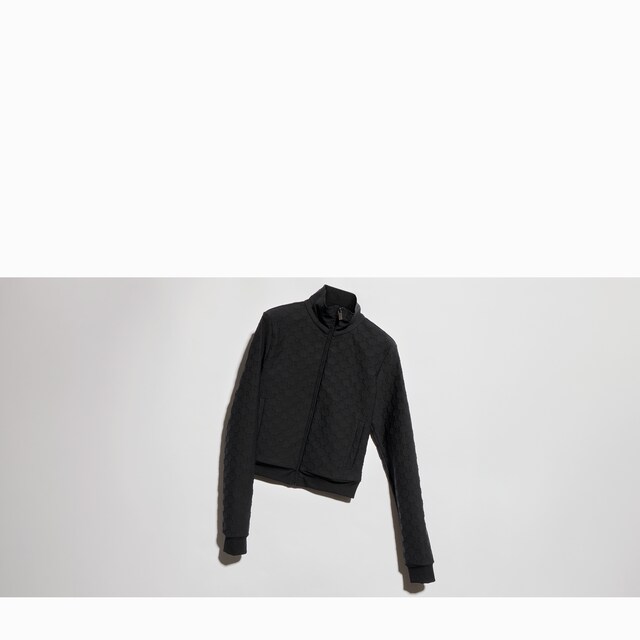 GG jersey jacquard zip jacket - image 2