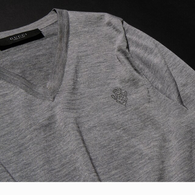 Fine wool sweater with embroidery - image 2