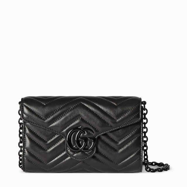 GG Marmont wallet on chain