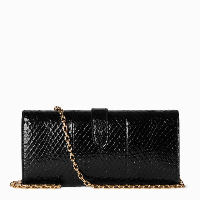 Gucci Jackie anaconda wallet on chain