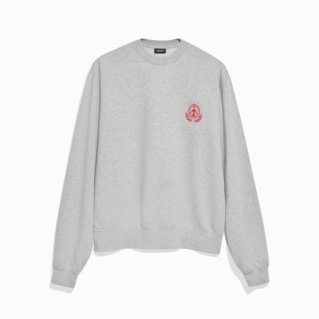 Cotton jersey mélange sweatshirt