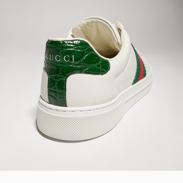 Women's Gucci Ace sneaker with Web - image 4