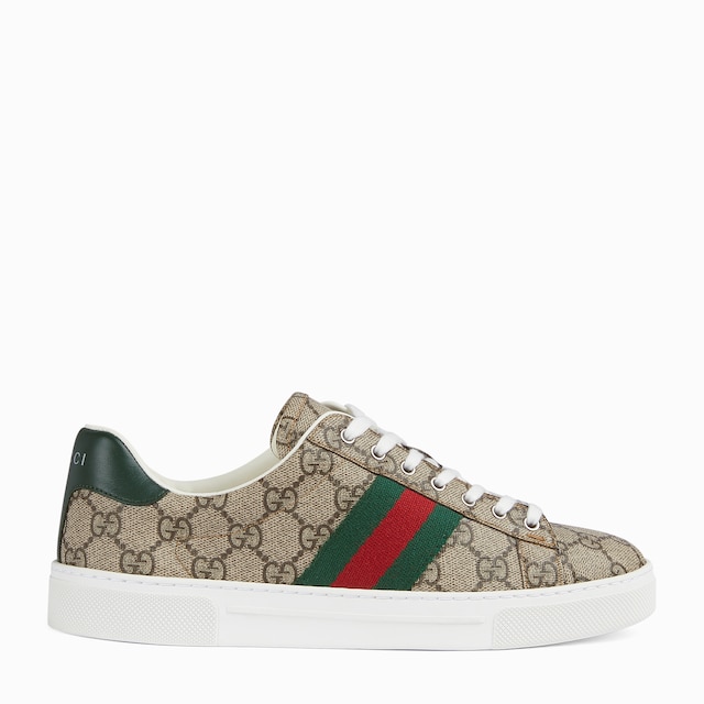 Sneaker Gucci Ace donna con dettaglio Web