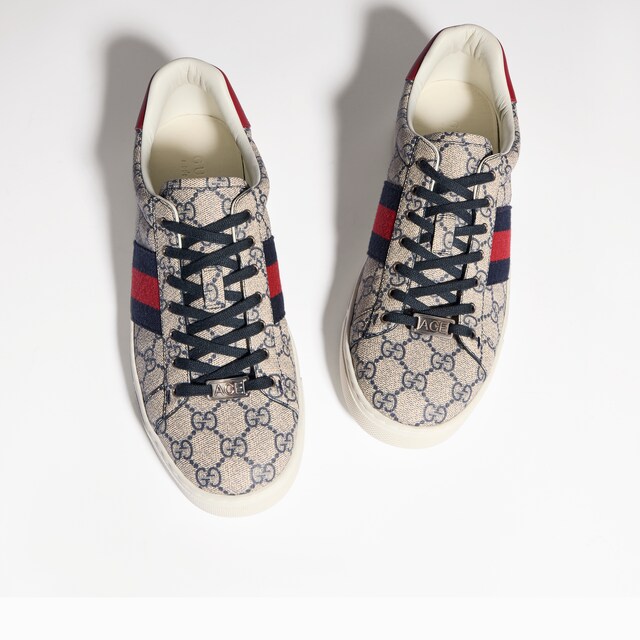 Men's Gucci Ace sneaker with Web - image 3