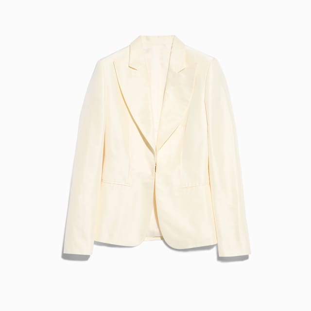 Fine silk faille jacket