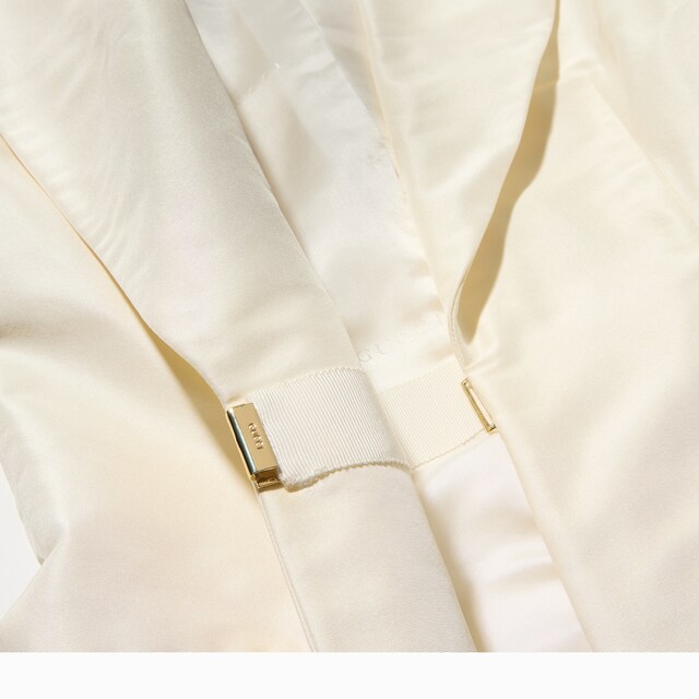 Fine silk faille jacket - image 5