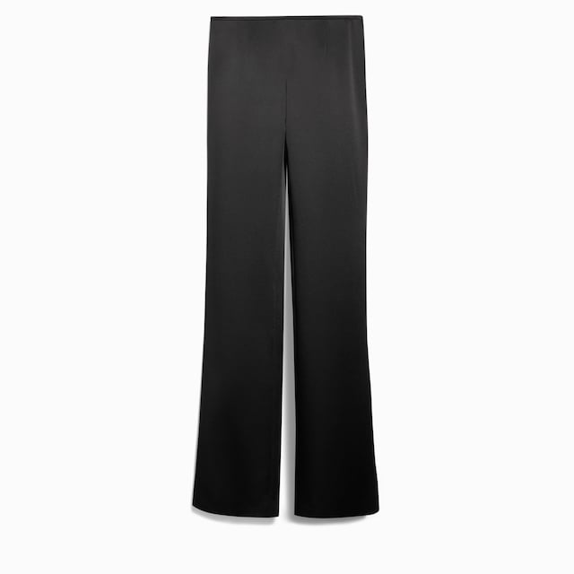 Crêpe satin pants